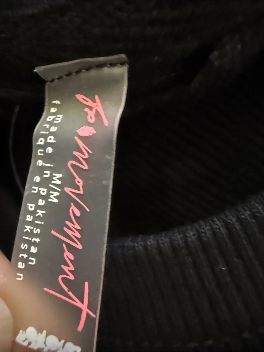 Free People Black Sleeveless Ruffle Sweatshirt Top - Picture 3 of 6